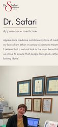 Dr Safari website on mobile